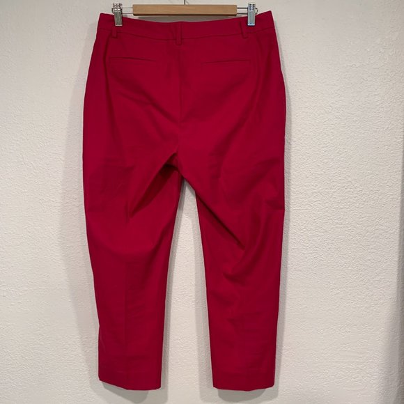 Rafaella Studio Ankle Pants Fuchsia 33x25 Womens 8 - Picture 2 of 8